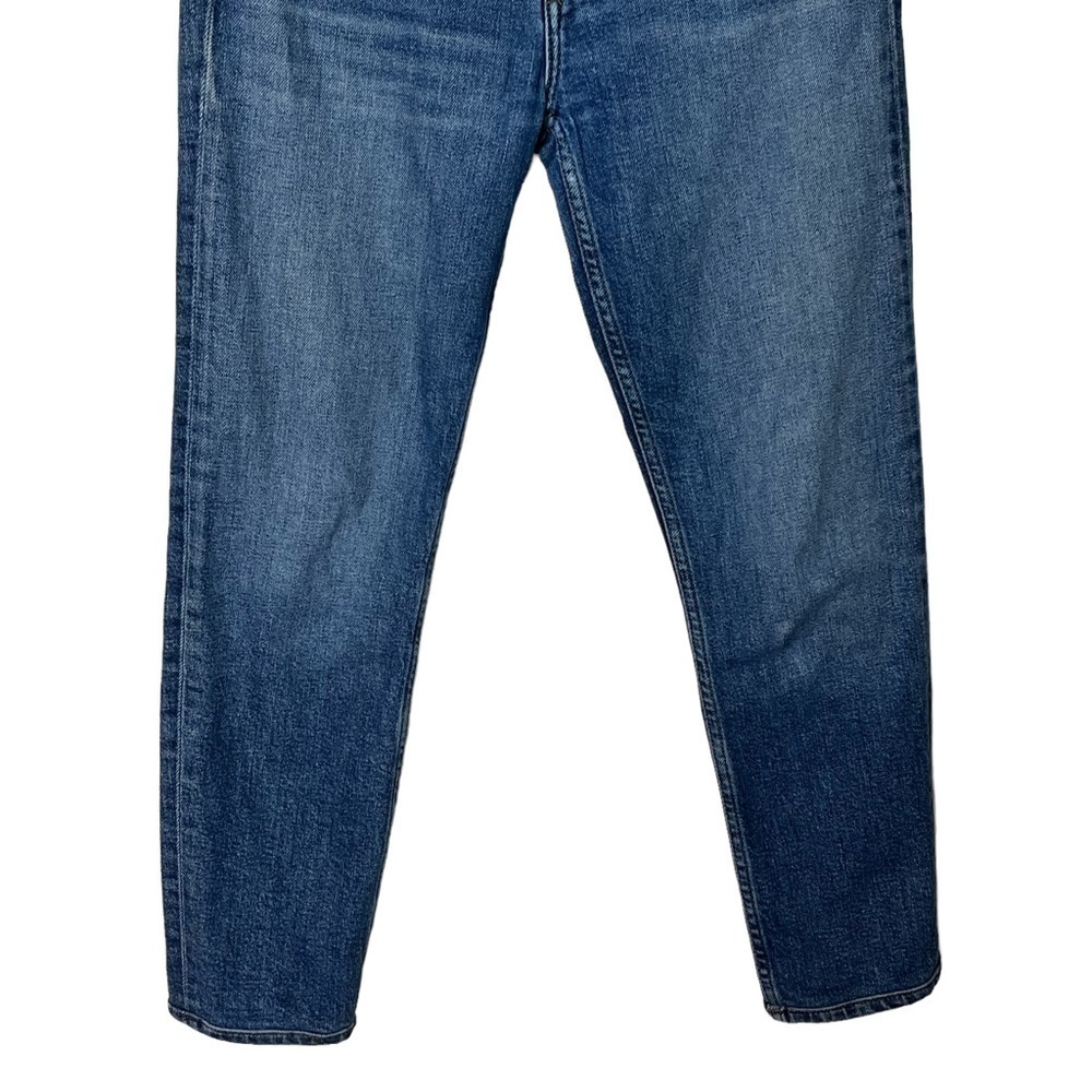 RE/DONE Originals Ankle Crop Jeans Women's 25 Mid70s Blue High Rise Vintage Slim - Picture 5 of 16